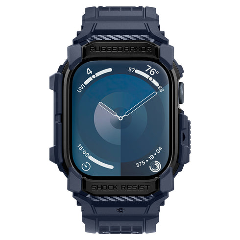 Spigen Apple Watch 11/10 Series Case+Band – Rugged Armor Pro